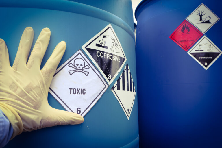 chemical exposure warning